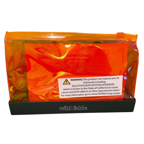 NWT Wild Fable Jaw Clip Gift Set Decorate Your Own Jaw Hair Clip New - Picture 4 of 6